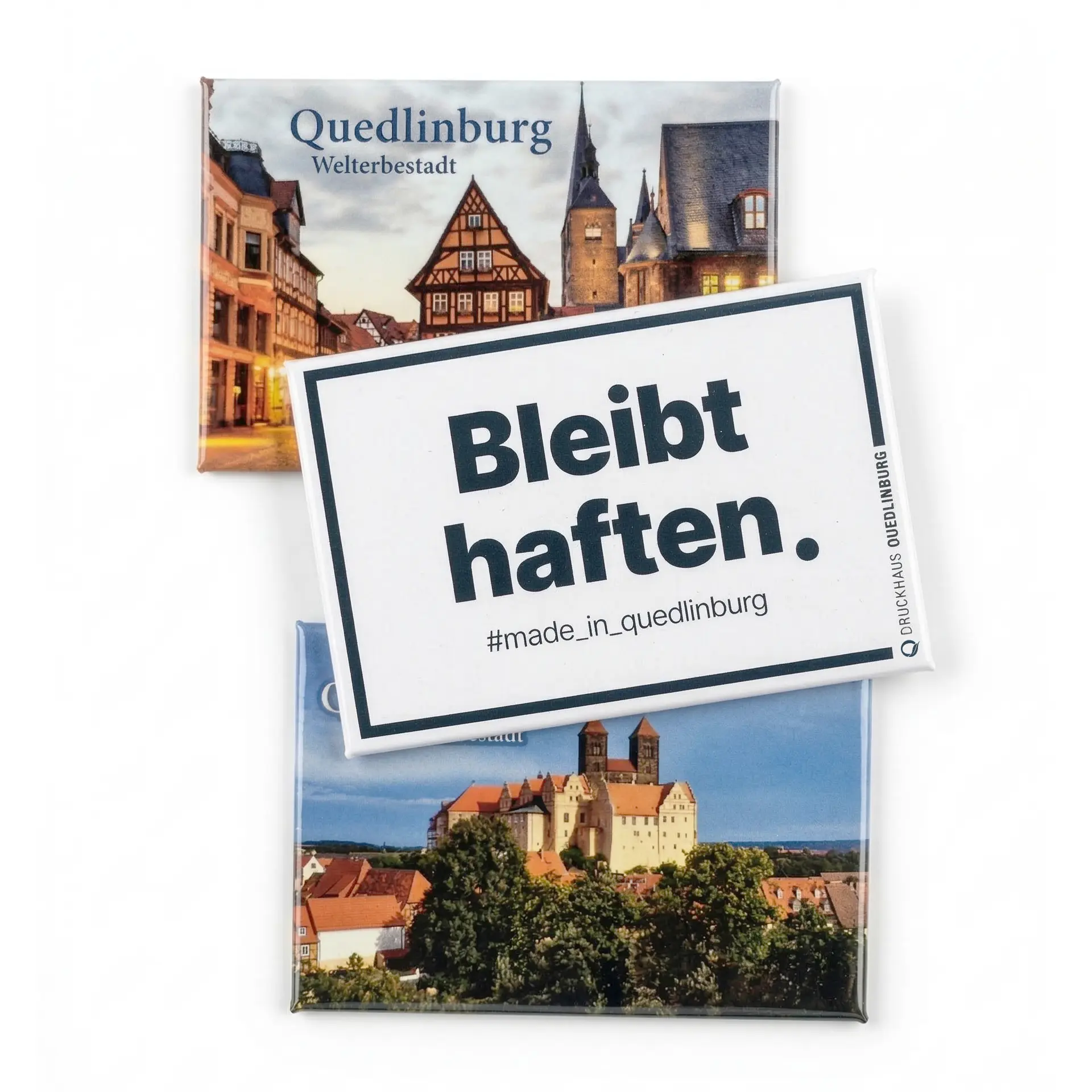 Individuell bedruckte Kühlschrankmagnete Souvenir mit Kundenmotiv, Firmenlogo oder Foto. Personalisierte Werbemittel im hochwertigen UV-Direktdruck fertigen lassen.